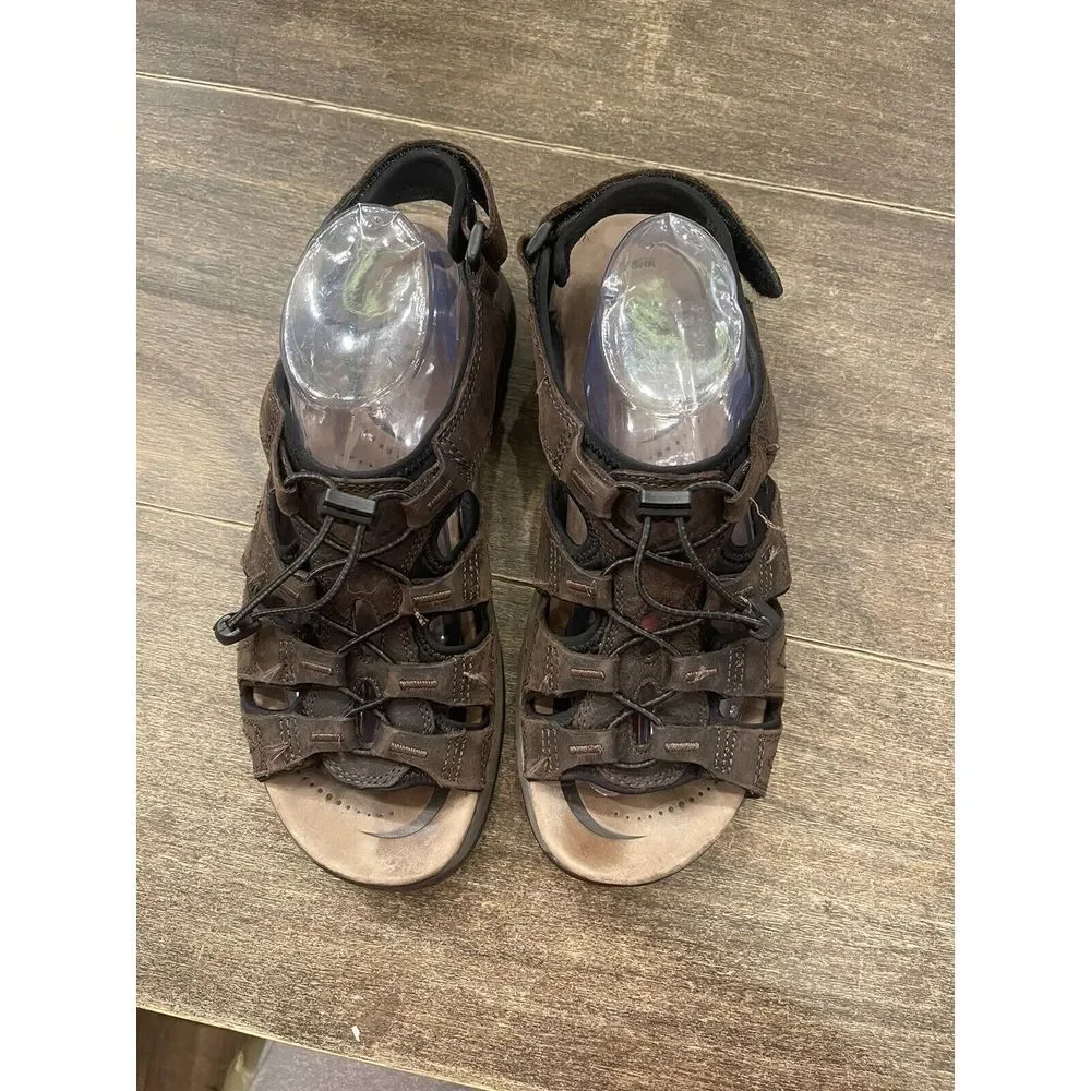 Abeo Anacopa‎ Active Sandals, #M705, Brown, Leather, Men's US Size 9.5 Gorpcore